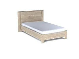 Кровать (каркас) 1200, Юта (1422*2130*1004) Дуб Мария, 12206
