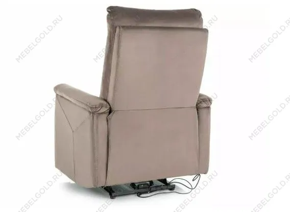 Кресло Signal NEPTUN Velvet Bluvel 38 раскладное (капучино) | изображение 4