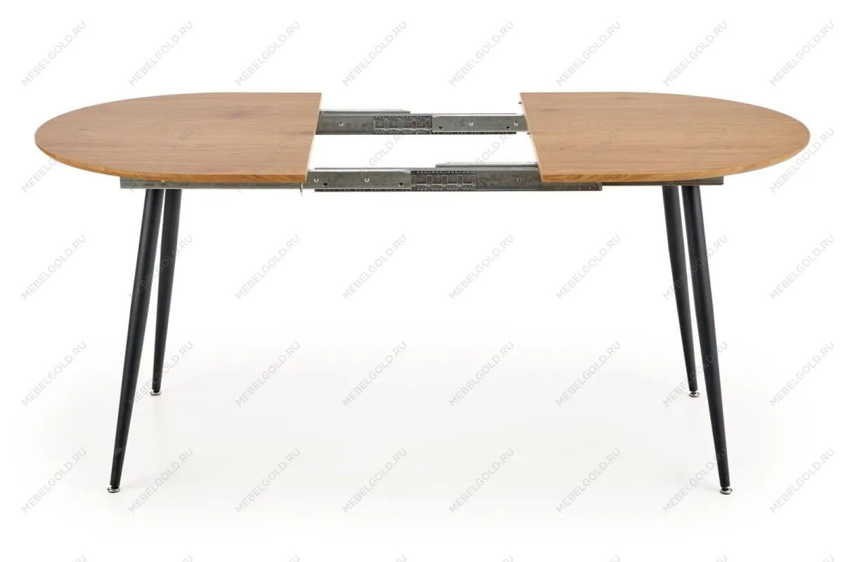 Стол обеденный Halmar COLORADO раскладной (дуб золотой/черный) | изображение 2