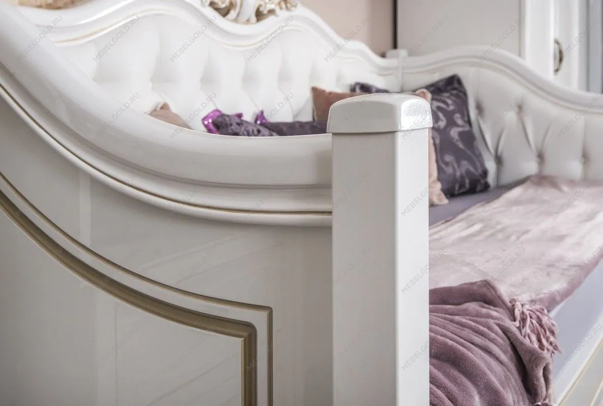 Спальня детская Натали белый глянец 2 | изображение 6