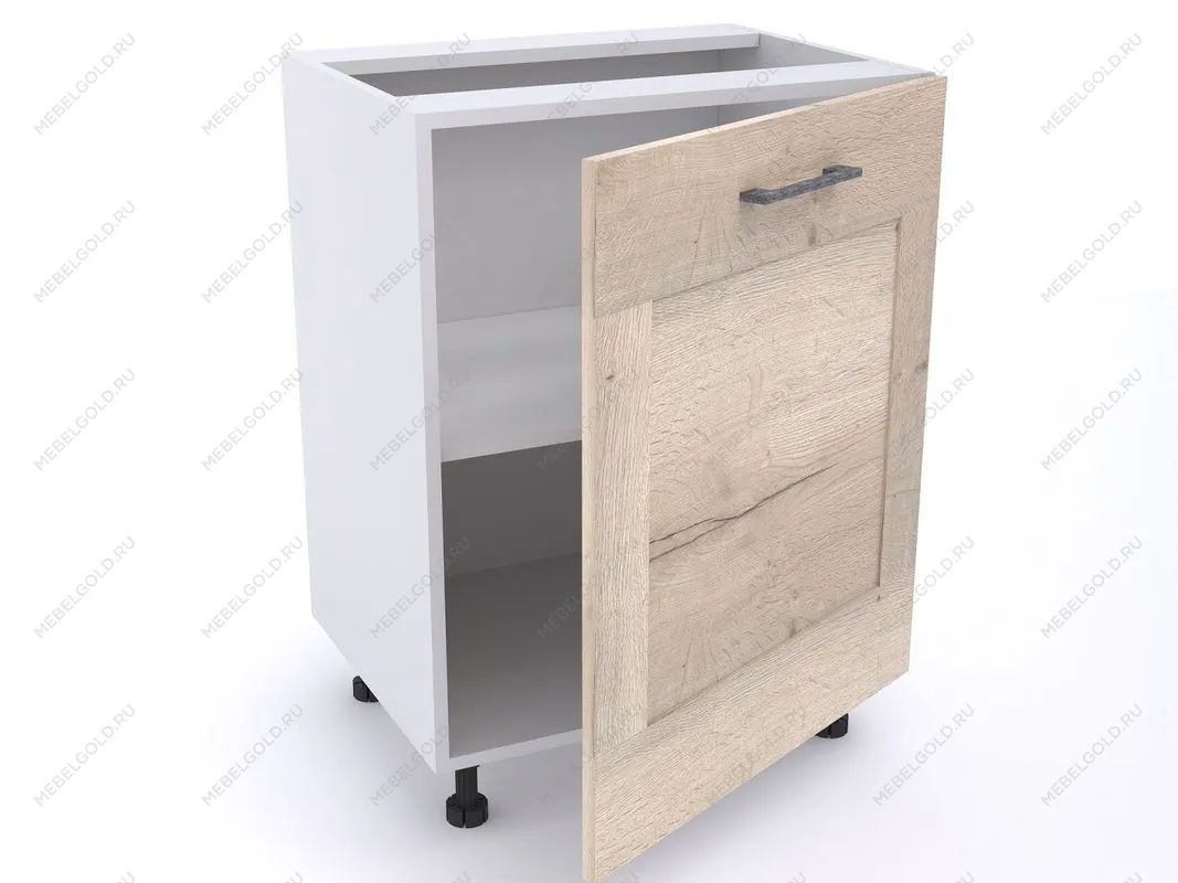 Стол С-60 (520), Дублин (600*520*820) Дуб галифакс белый, 21677 | изображение 1