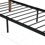 Кровать AT-915 Коричневый, Черный | изображение 1