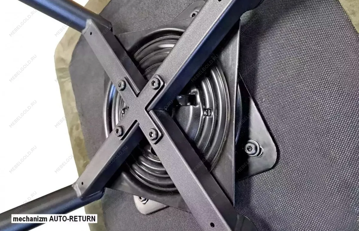 Стул кухонный Signal MARLO Velvet Bluvel 14 поворотный (серый/черный) | изображение 3