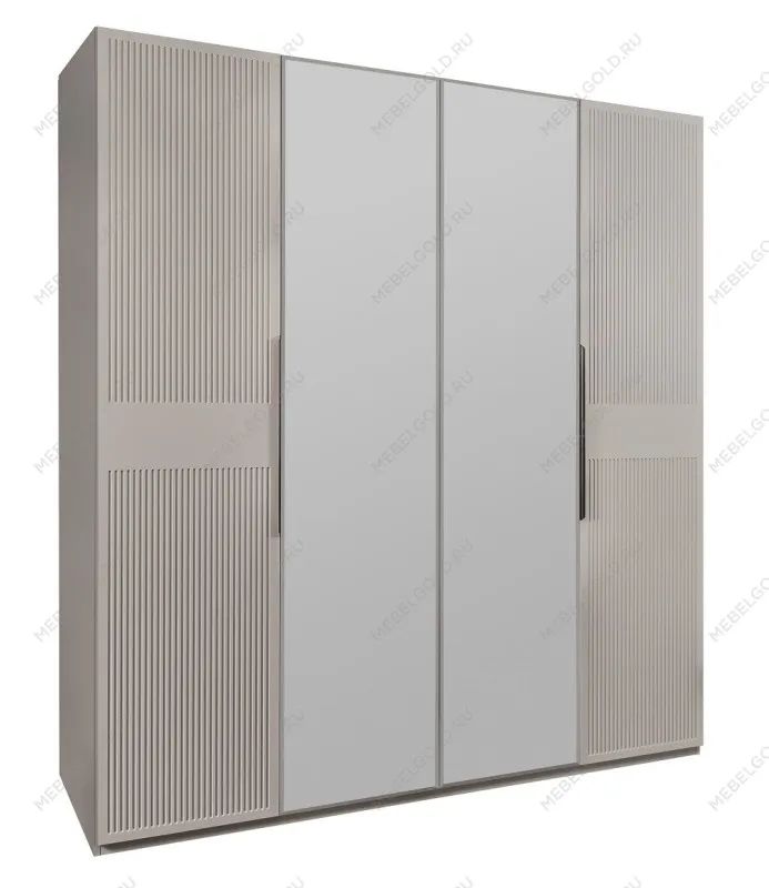 Спальня Стелла 4-дверная светло серый камень | изображение 10