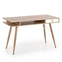 Стол компьютерный Halmar B-34 (дуб сонома/белый)