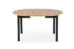 Стол обеденный Halmar RINGO раскладной (дуб артизан/черный) | изображение 2