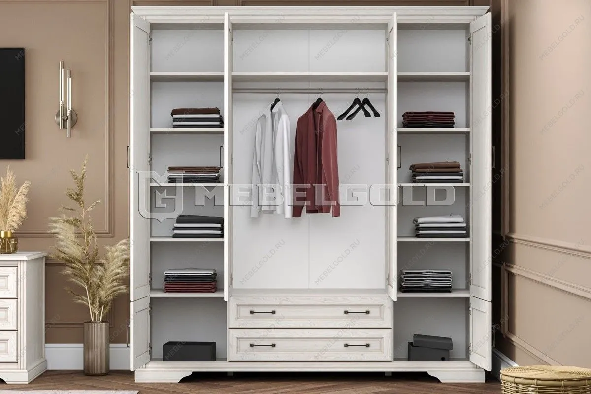 Шкаф Стилиус SZF6D2S (Лиственница сибирская) | изображение 3