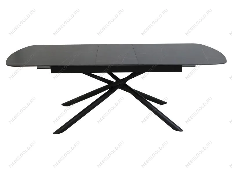 Стол обеденный Signal VECTOR Ceramic 160 (черный/черный) | изображение 1