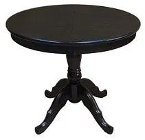 Стол Круглый D1020 (Венге/массив березы, МДФ, ШПОН)