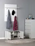 БРИМНЭС / СИРИУС тумба ИКЕА / IKEA 2 двери 78х47 белая | изображение 6