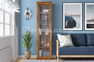 Витрина Индиана JWIT1D дуб саттер