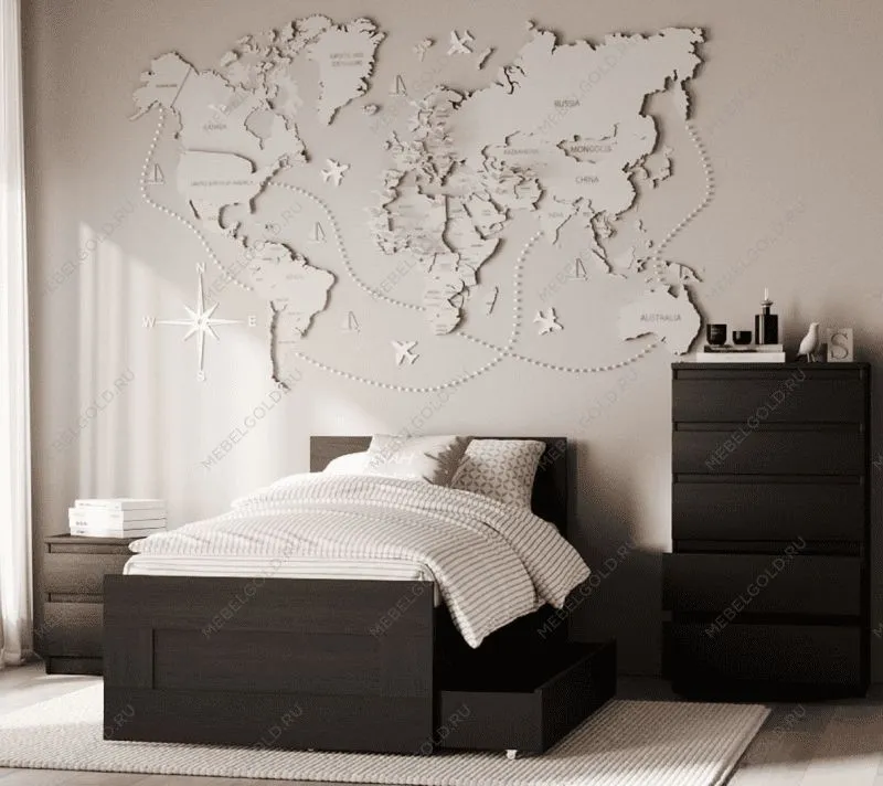 КАСТОР (KULLEN) комод ИКЕА / IKEA 5 ящиков Дуб Венге | изображение 4