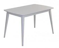 Стол Одиссей-1 (Белый/ноги Белый/шпон Бук)