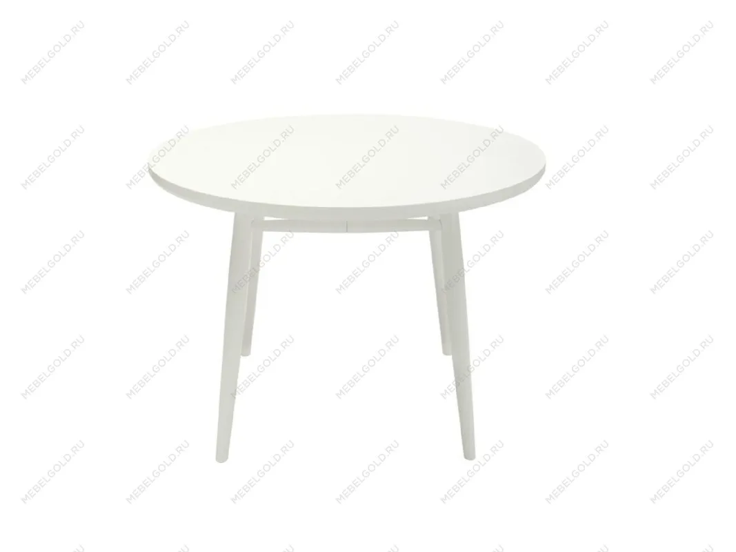 Стол обеденный круглый Spring 110 (Белый) | изображение 2