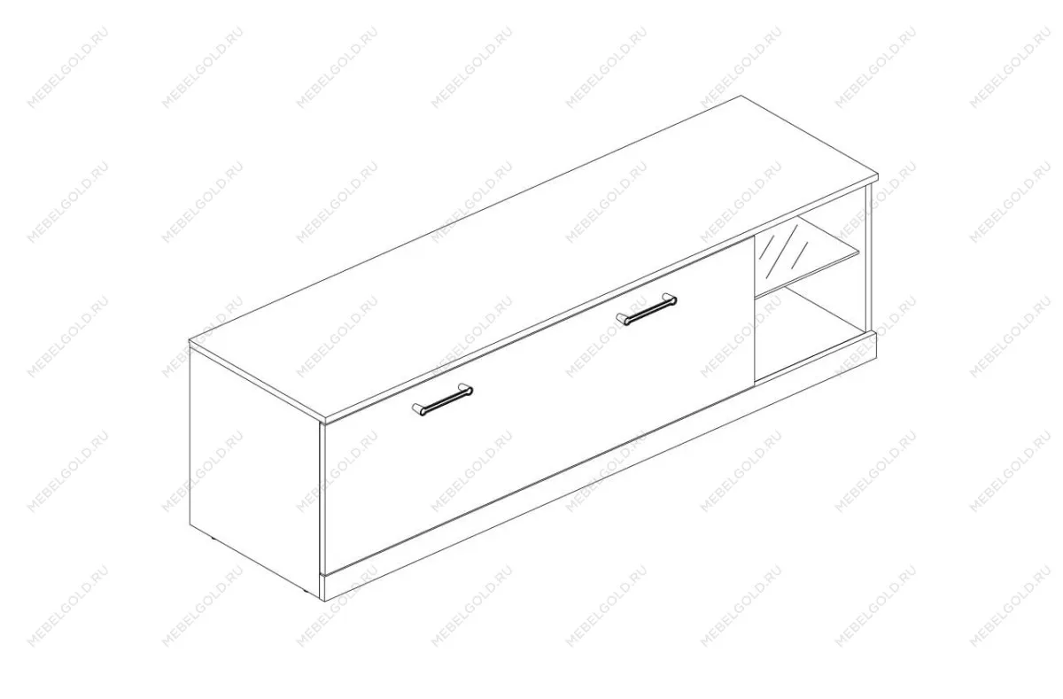 Тумба Джаггер RTV 1S2N | изображение 1