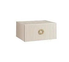 м. Римская - Тумба прикроватная Bogemia Fly Fillini (Слоновая кость) (Novabuk/Золото) БМТП-1(Fly)