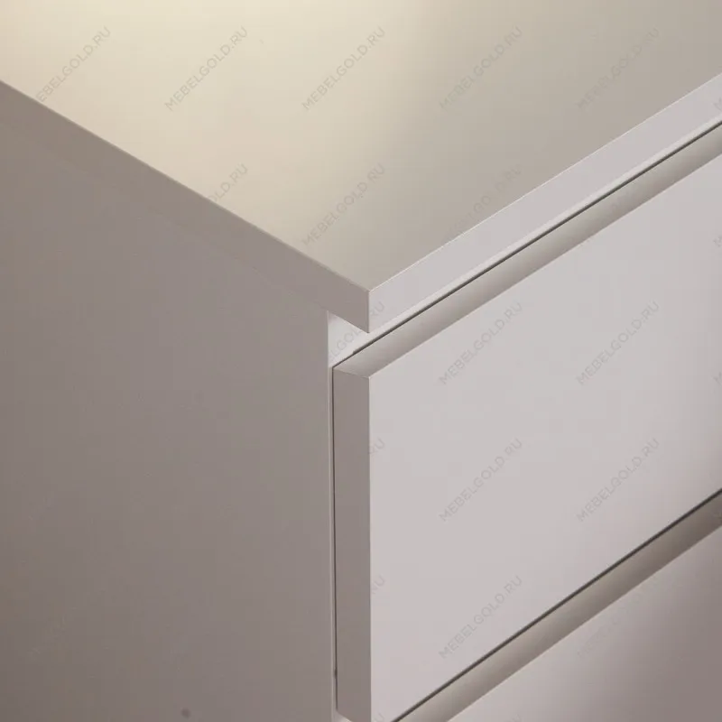 Комод Варма, 4 ящика, горизонтальный, 160х54х40 см, эмаль белая | изображение 3