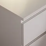 Комод Варма, 4 ящика, горизонтальный, 160х54х40 см, эмаль белая | изображение 3