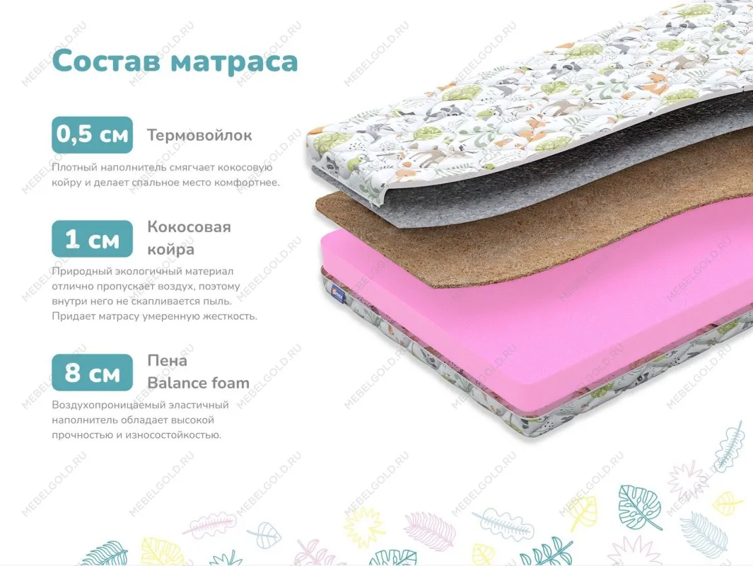 Матрас Сорванец 70х160 | изображение 1