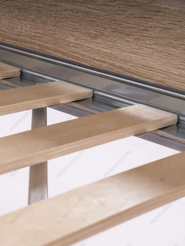 Кровать двуспальная Сириус, 140х200 см, дуб сонома | изображение 19