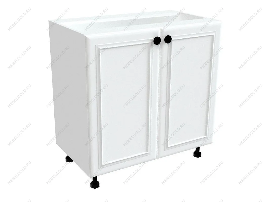 Стол С-80, Бьянка (800*470*820) Белый, 21109