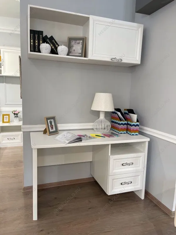 Стол письменный Мишель белый матовый | изображение 5