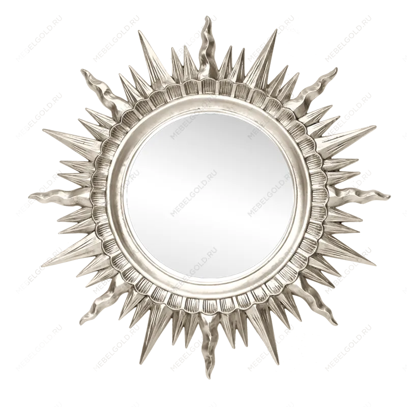 Зеркало круглое 1810(1) серебро - Выставка м. Марьина роща