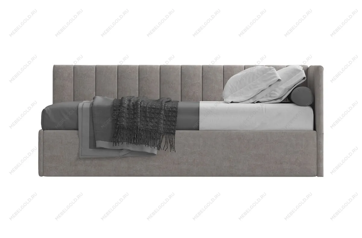 Кровать Сингл 120 угловая с подъемником. Цвет SIMPLE 5 | изображение 5