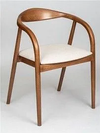 Полукресло венское Diona (светлый орех/ткань Тесла 01)