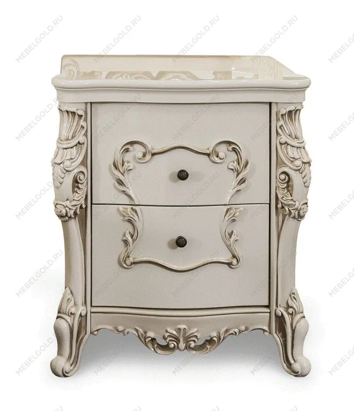 м. Римская - Прикроватная тумба Джоконда крем глянец | изображение 1