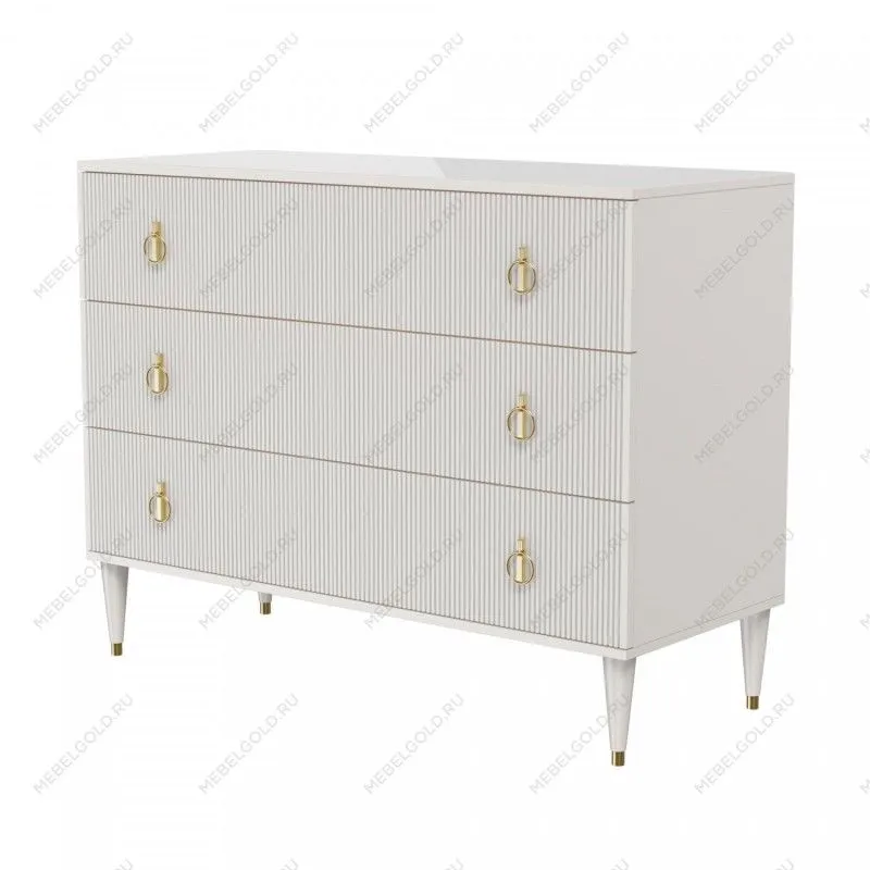 Комод Римини СОЛО (Бежевый/Золото) РМКМ-1(s)