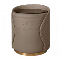 Пепельно-коричневый/золото