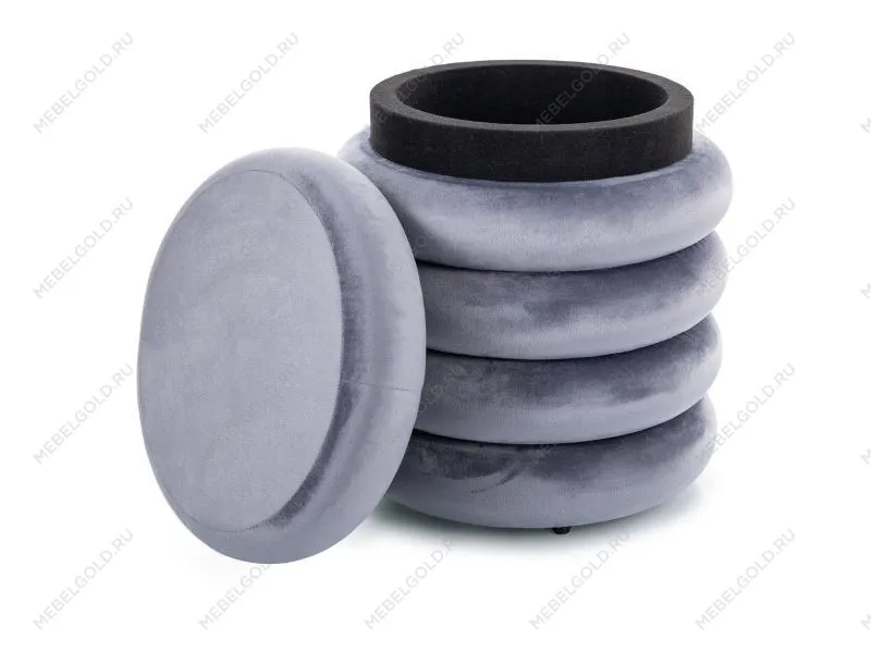 Пуф Signal CALVI Velvet (серый)