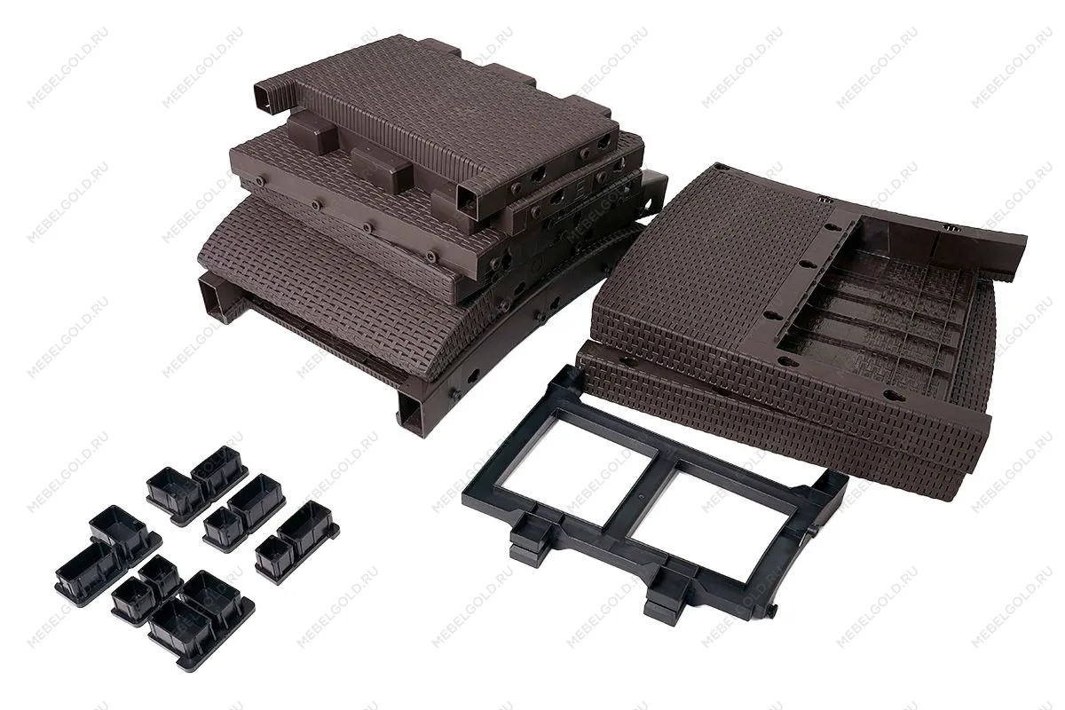 Комплект мебели Arizona Set Max, антрацит (на 5 персон) | изображение 10