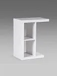 Стол приставной Энкель, 2 полки, 47x60x30 см, белый | изображение 7