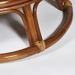 Кресло-качалка Papasan с подушкой Орех, ткань, коричневый | изображение 5