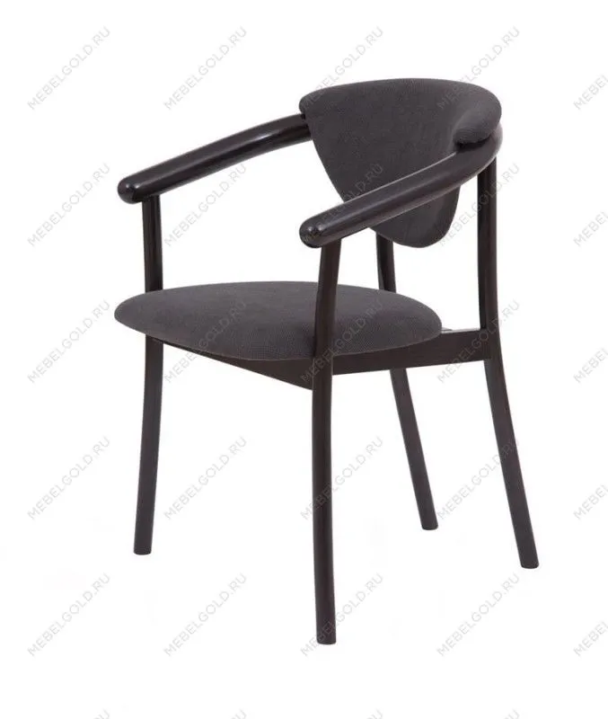 Кресло венское Виенна (венге/темно-серый М07) | изображение 2