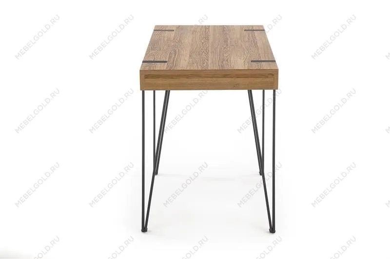 Стол компьютерный Halmar B-39 (орех медовый/черный) | изображение 5