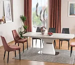 Стул кухонный SIGNAL TRIX B VELVET (черный/черный мат) | изображение 3