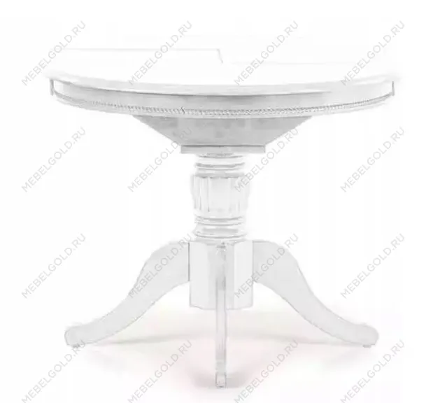 Стол обеденный Halmar WILLIAM, раскладной (белый) | изображение 2