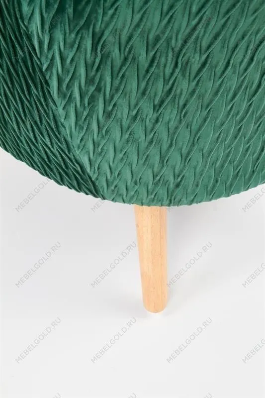 Кресло Halmar RAVEL (темно-зеленый/натуральный) | изображение 6