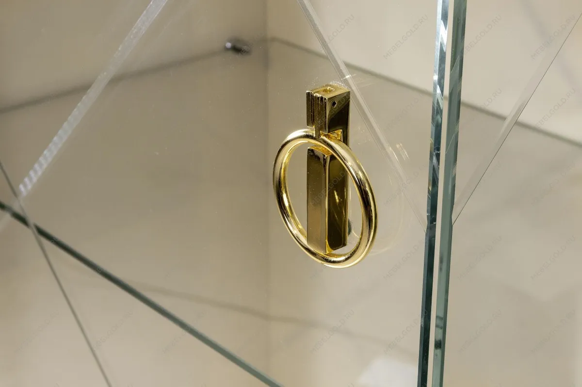 Пенал 4 двери Римини (Белый/Серебро) РМП-3 | изображение 1