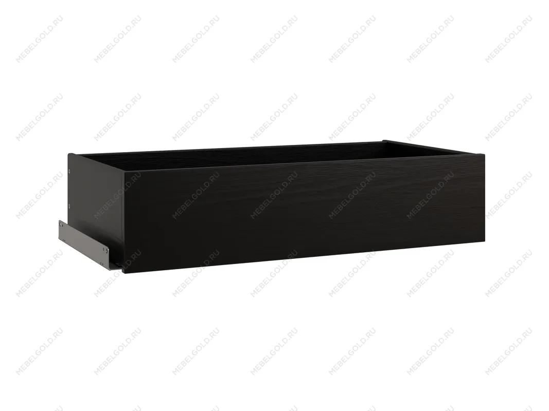 Ящик МАКС выдвижной в узкий двухдверный шкаф, ДСП, цвет Дуб Венге