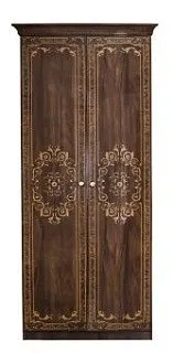 Шкаф Патрисия 2-дверный без зеркал караваджо глянец