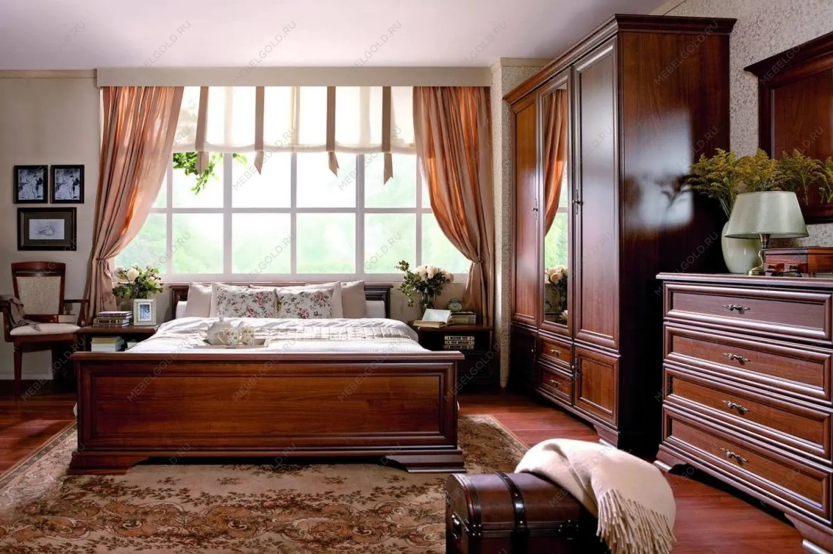 Спальня Кентаки каштан 2