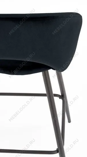 Стул барный Halmar H96 (черный/черный) | изображение 6