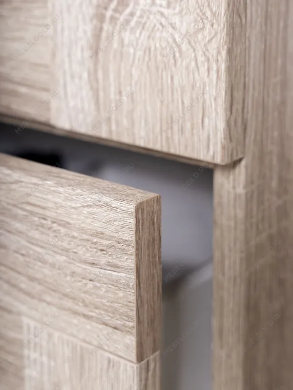 Шкаф Сириус узкий, с выдвижной вешалкой, 2 двери и 1 ящик, 78х41х190 см, дуб сонома | изображение 8