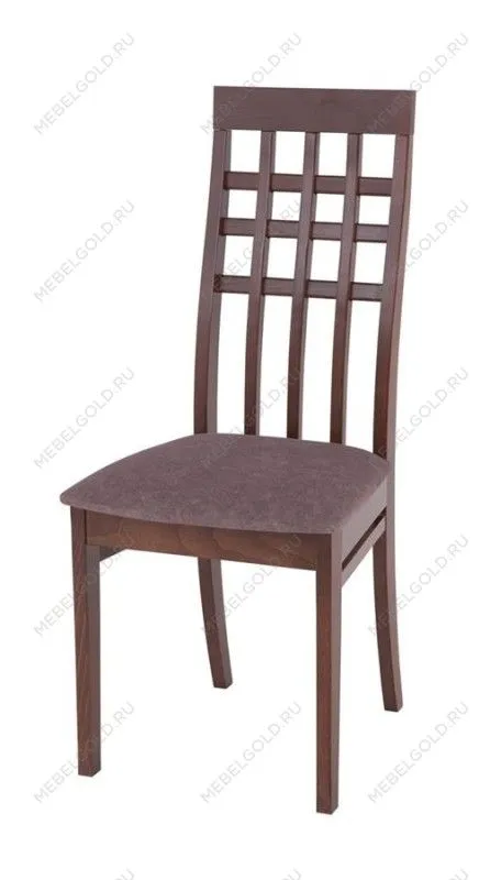 Стул Милорд №6 (темный орех/ткань Iceberg cocoa)