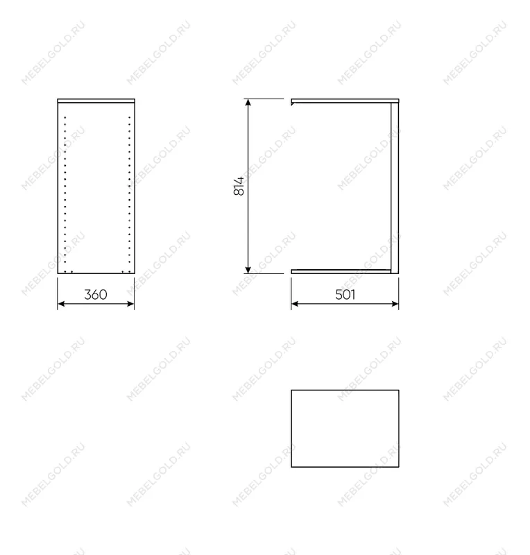 МАКС секция разделительная 75-100х36 белая | изображение 2