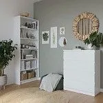 Стеллаж Варма, 6 полок, 78х198х28 см, белый | изображение 3